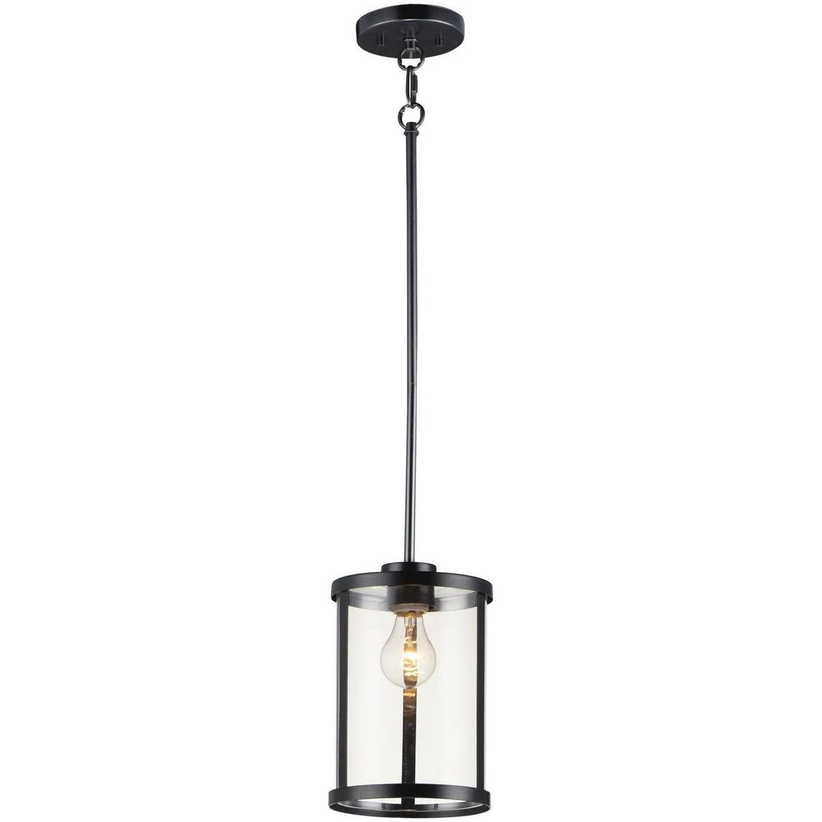 Maxim Lighting - Sentinel Pendant - 25252CLBK | Montreal Lighting & Hardware