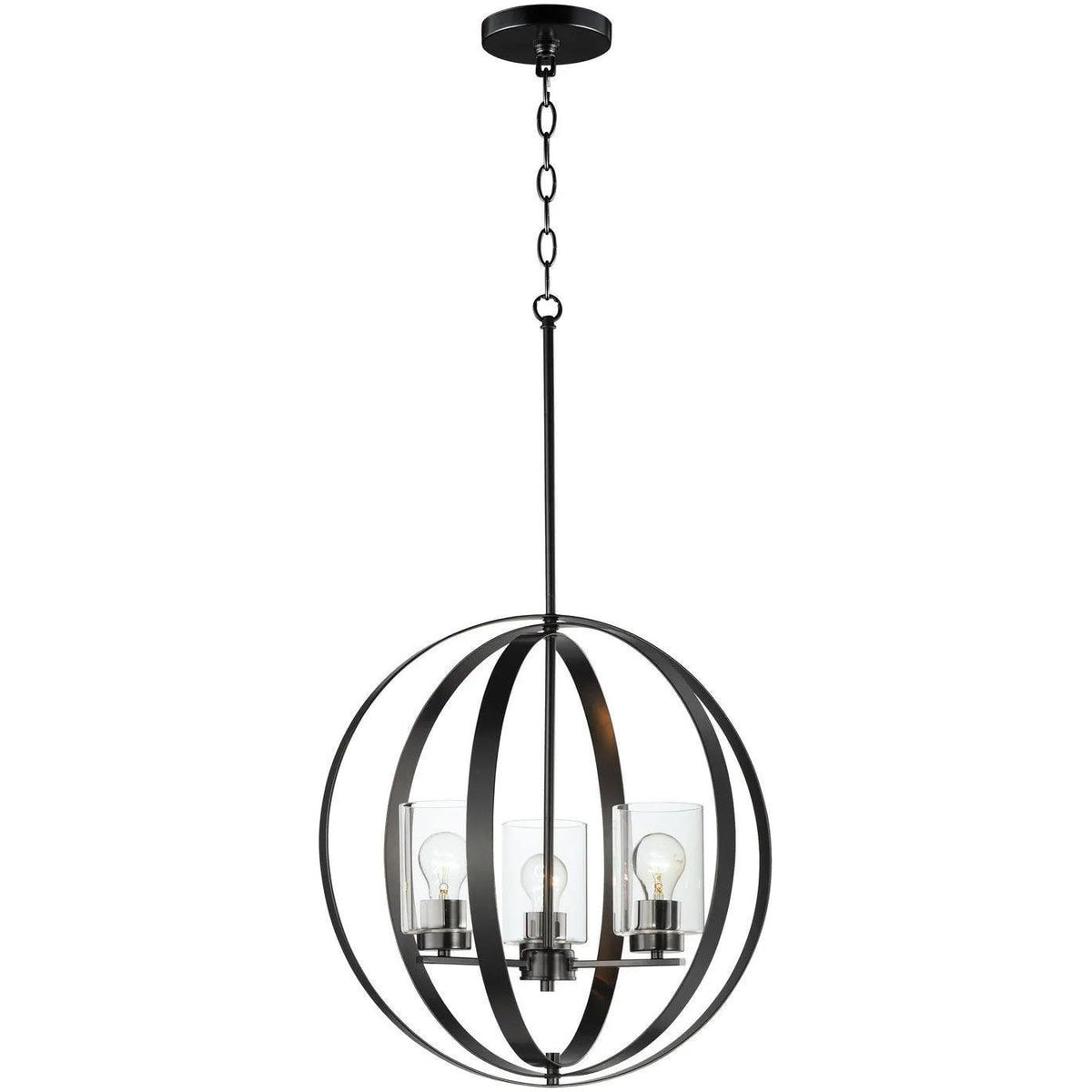 Maxim Lighting - Sentinel Pendant - 25254CLBK | Montreal Lighting & Hardware