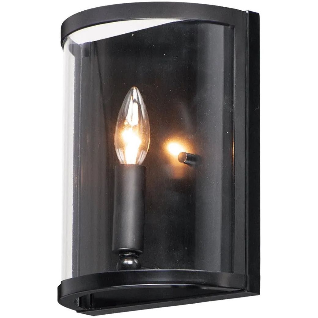 Maxim Lighting - Sentinel Wall Sconce - 25259CLBK | Montreal Lighting & Hardware