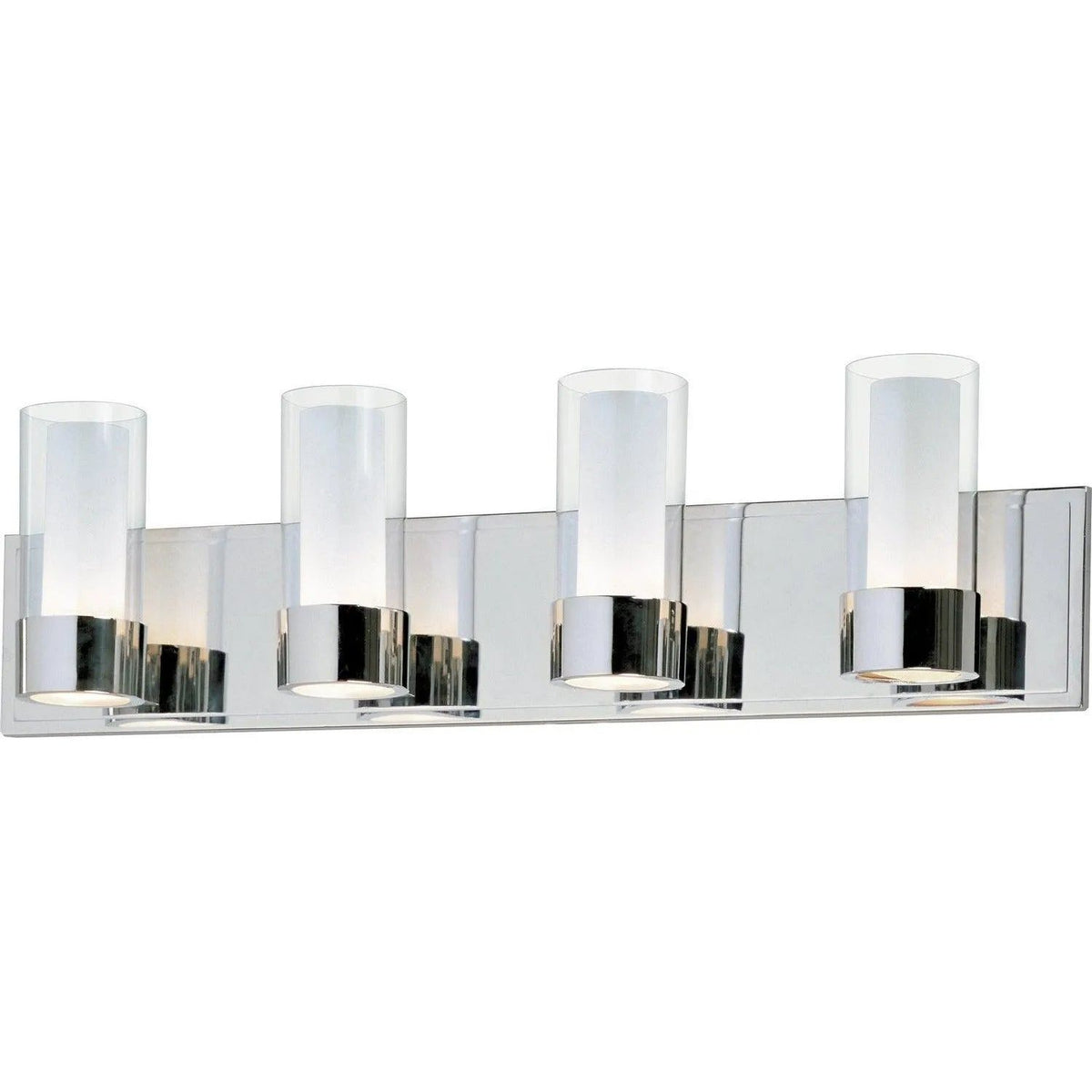 Maxim Lighting - Silo Bath Vanity - 23074CLFTPC/BUL | Montreal Lighting & Hardware