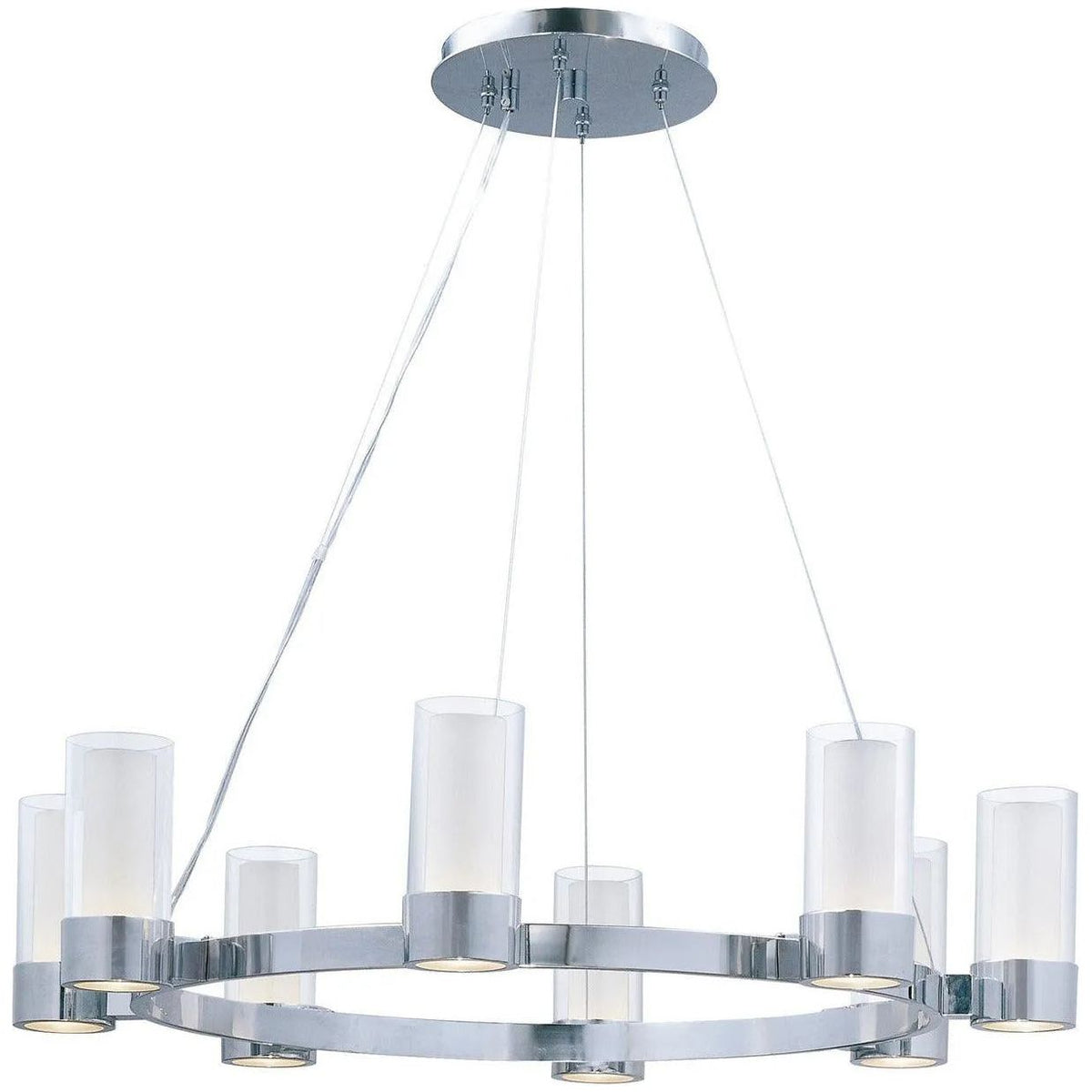 Maxim Lighting - Silo Chandelier - 23078CLFTPC/BUL | Montreal Lighting & Hardware