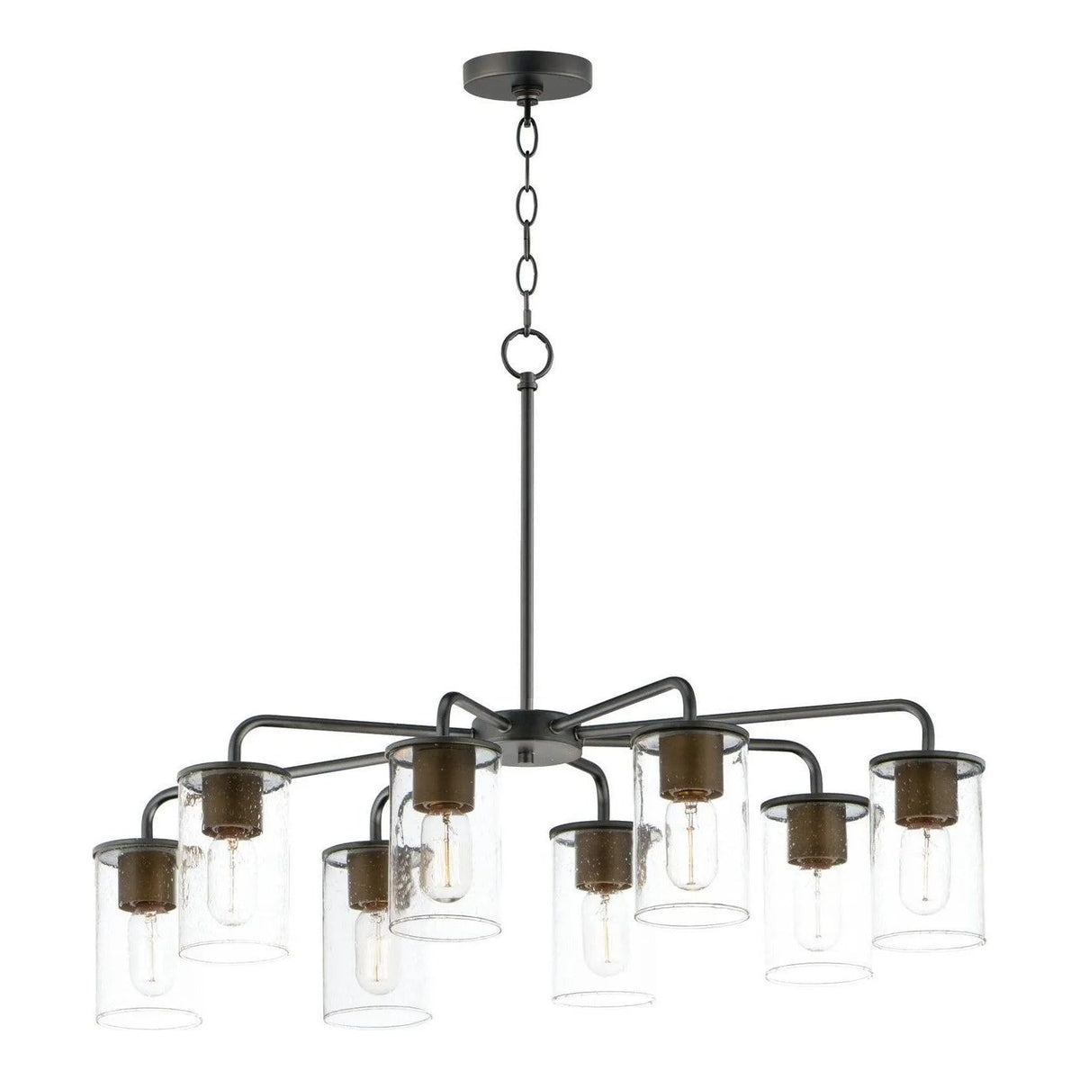 Maxim Lighting - Sleek Chandelier - 11848CDABBK | Montreal Lighting & Hardware