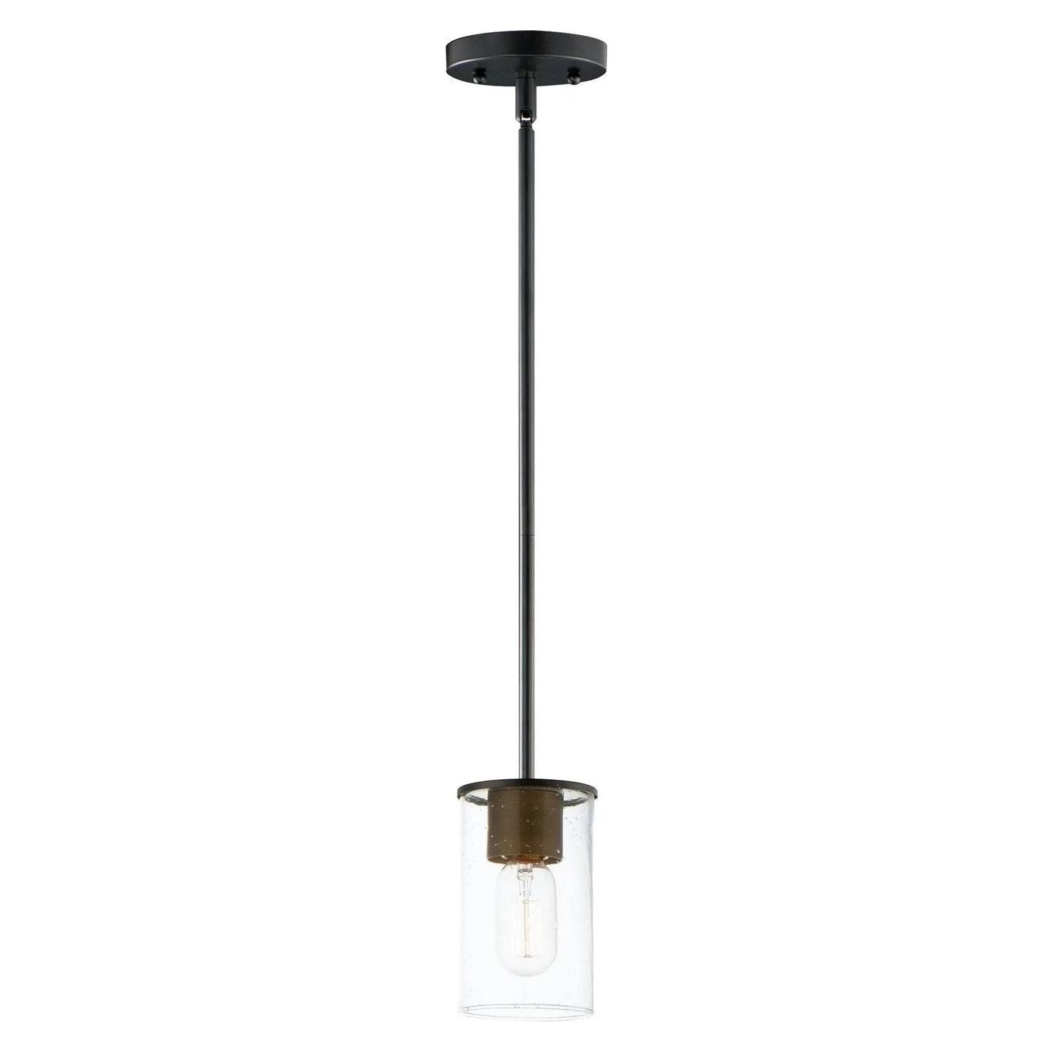 Maxim Lighting - Sleek Mini Pendant - 91840CDABBK | Montreal Lighting & Hardware