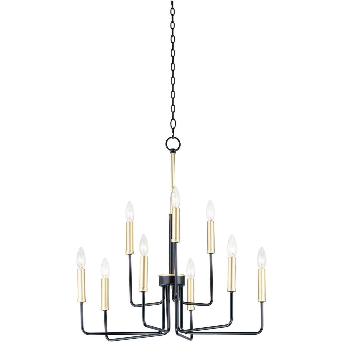 Maxim Lighting - Sullivan Chandelier - 10257BKGLD | Montreal Lighting & Hardware