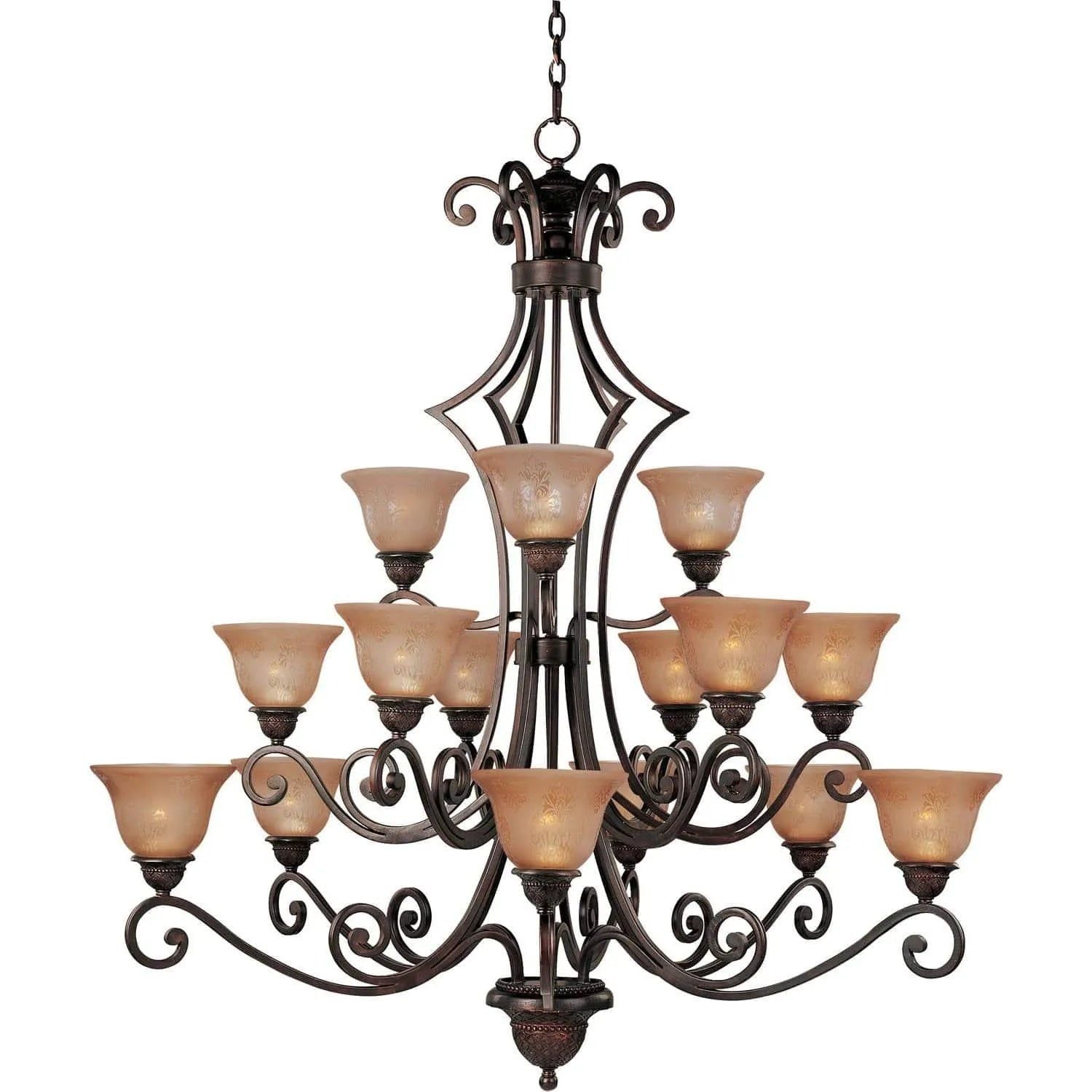 Maxim Lighting - Symphony Chandelier - 11239SAOI | Montreal Lighting & Hardware