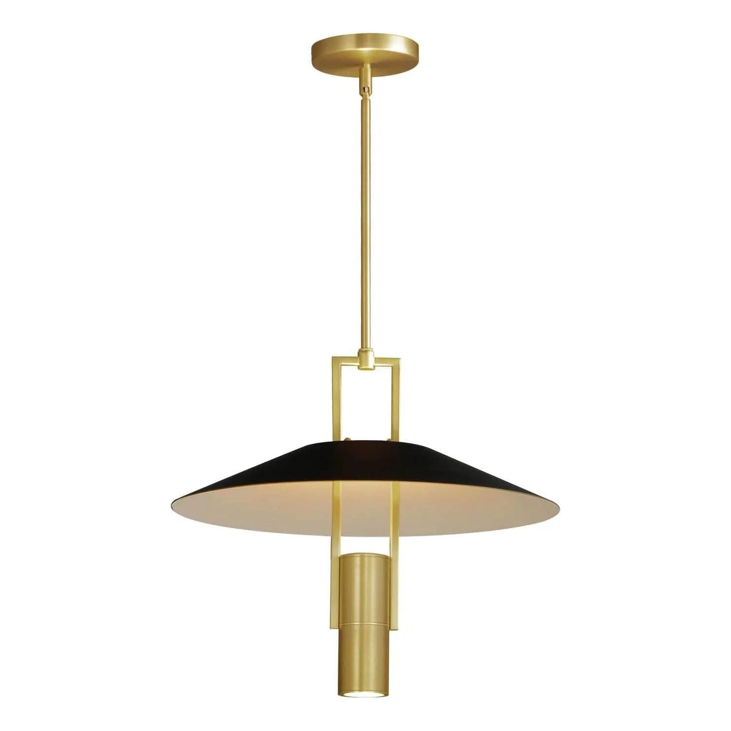 Maxim Lighting - Tahoe LED Pendant - 10098BKSBR | Montreal Lighting & Hardware