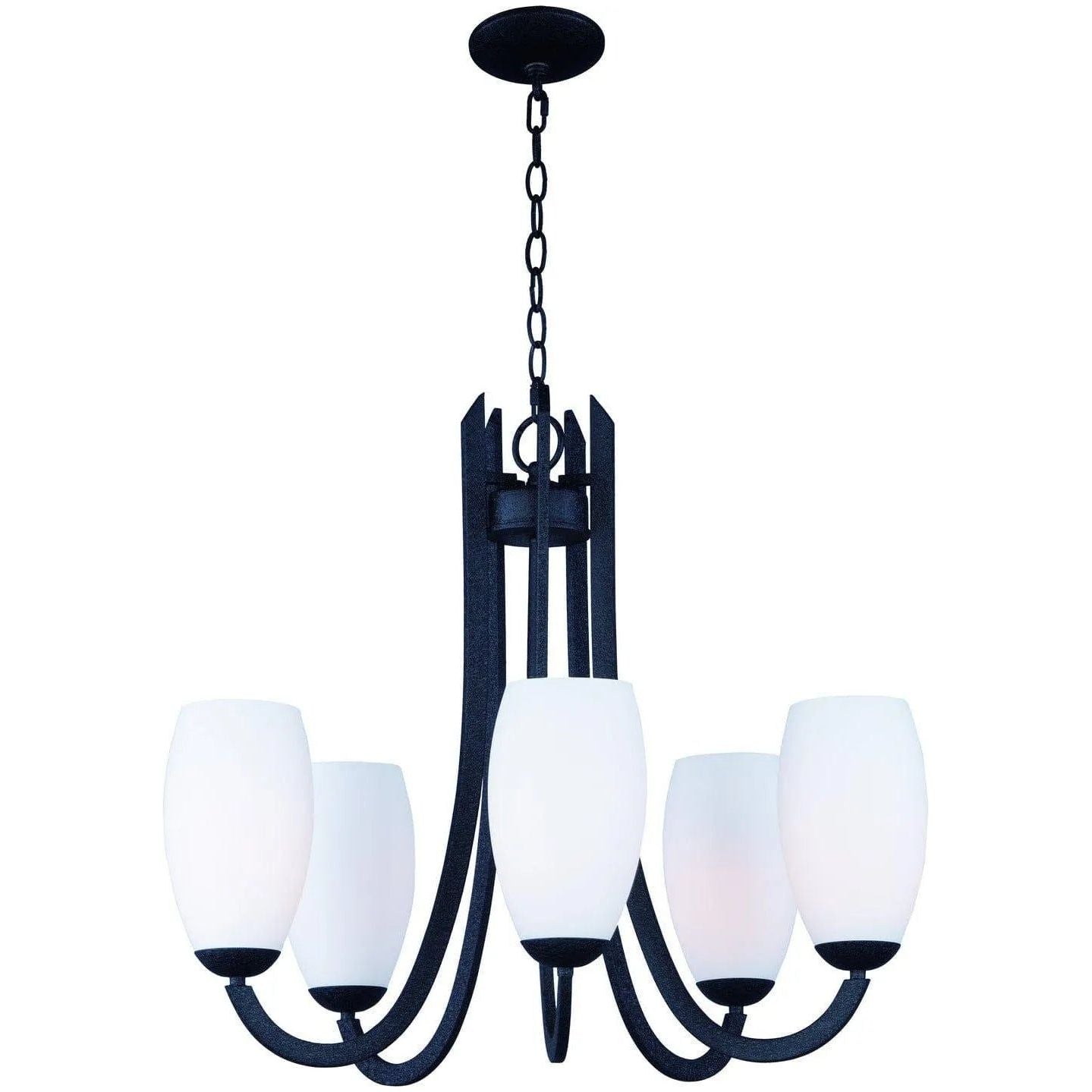 Maxim Lighting - Taylor Chandelier - 21655SWTXB | Montreal Lighting & Hardware