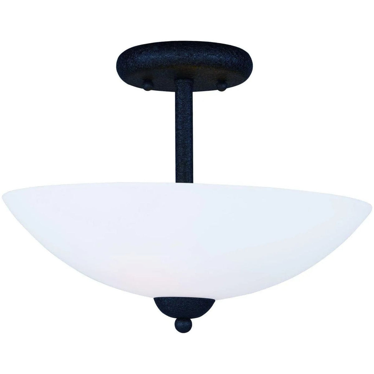 Maxim Lighting - Taylor Semi-Flush Mount - 21653SWTXB | Montreal Lighting & Hardware