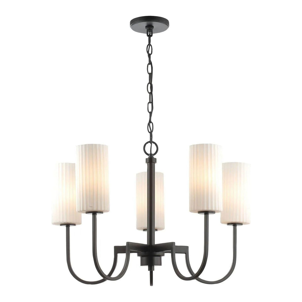 Maxim Lighting - Town and Country Chandelier - 32005SWBK | Montreal Lighting & Hardware