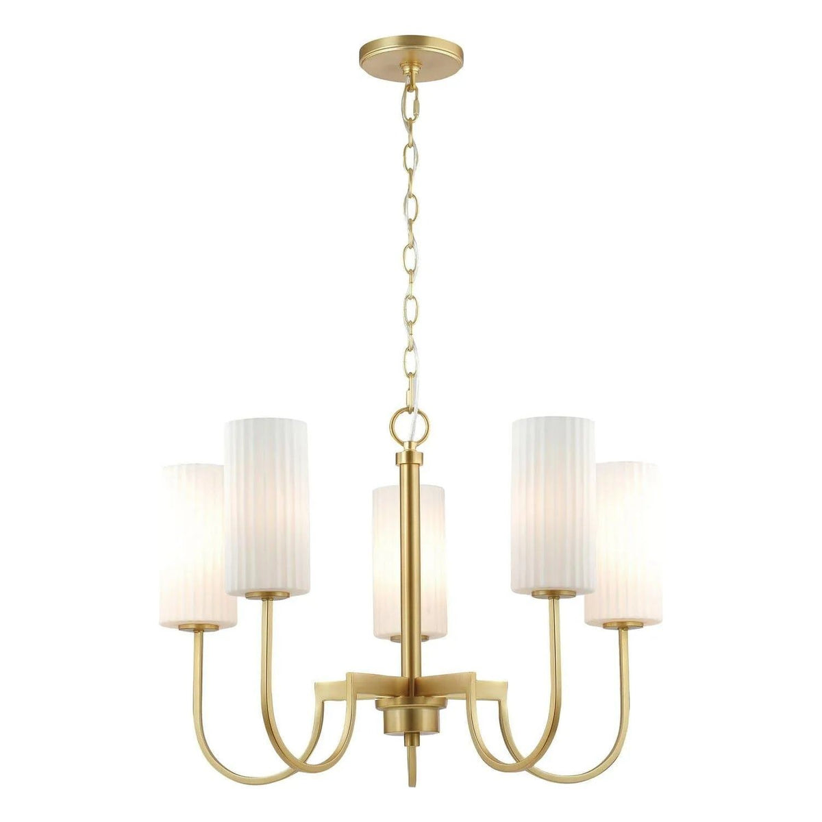 Maxim Lighting - Town and Country Chandelier - 32005SWSBR | Montreal Lighting & Hardware