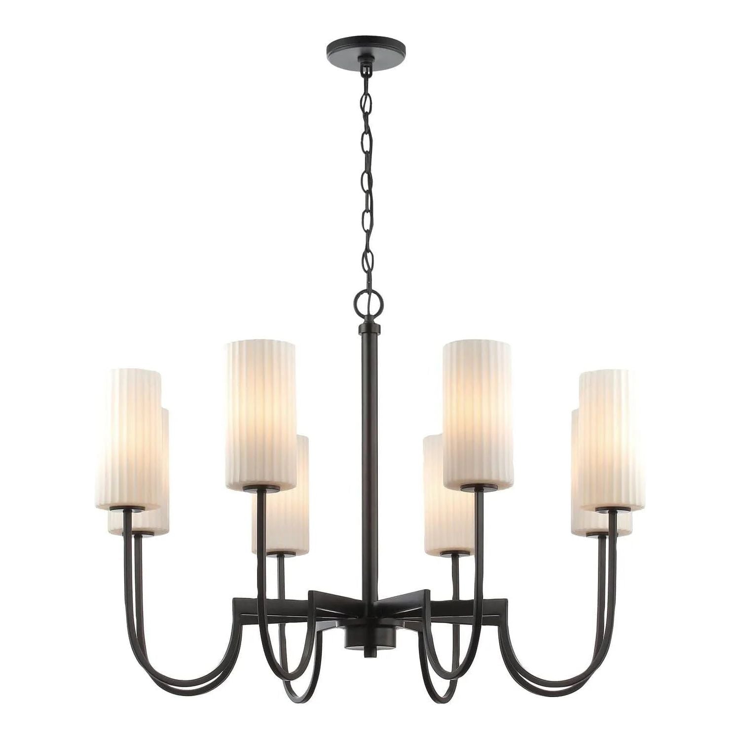 Maxim Lighting - Town and Country Chandelier - 32008SWBK | Montreal Lighting & Hardware