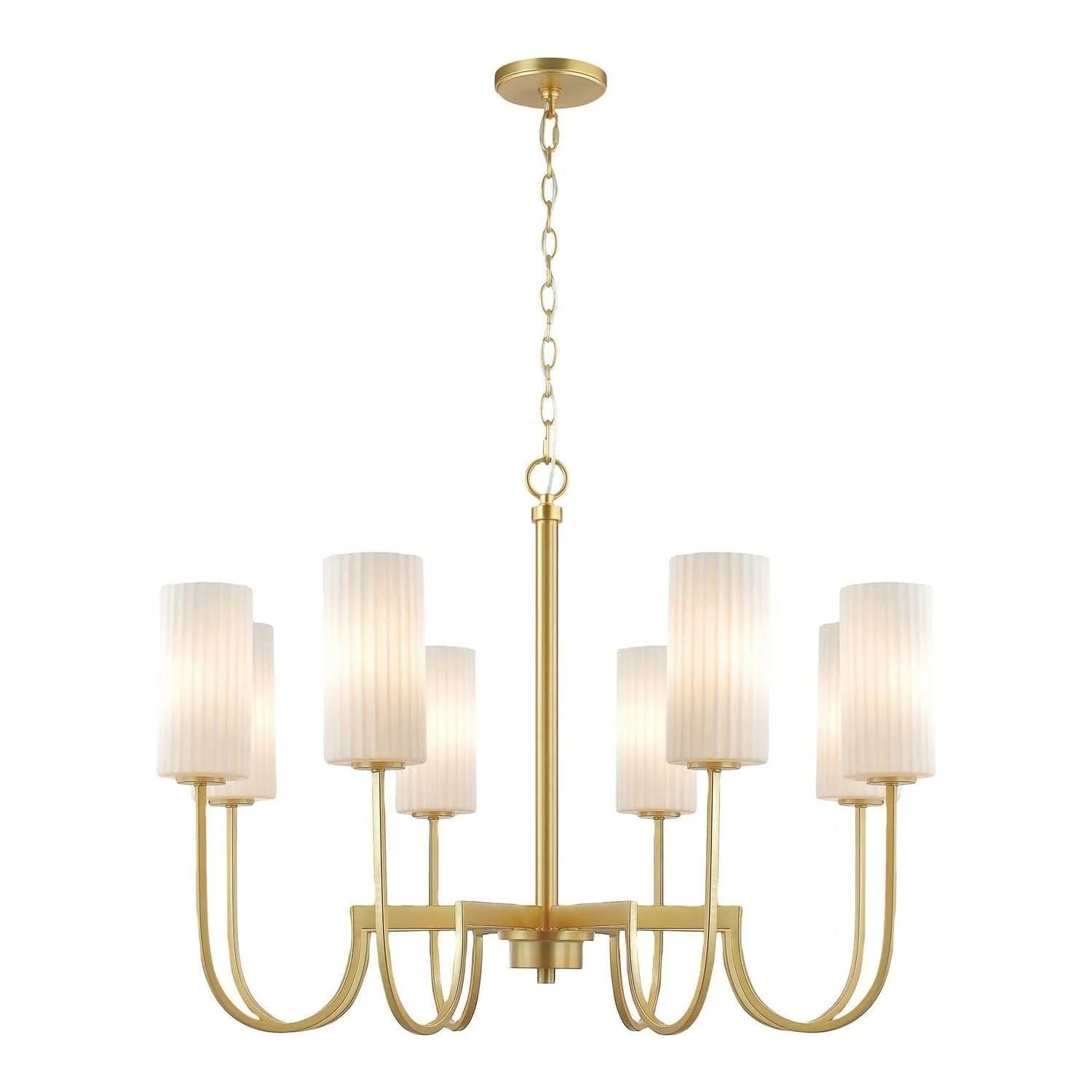 Maxim Lighting - Town and Country Chandelier - 32008SWSBR | Montreal Lighting & Hardware