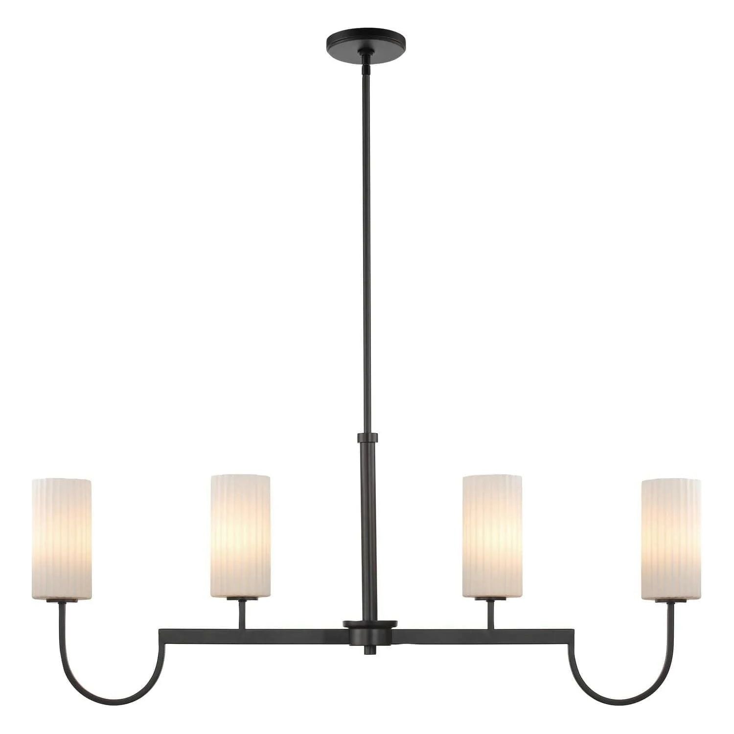 Maxim Lighting - Town and Country Linear Chandelier - 32004SWBK | Montreal Lighting & Hardware