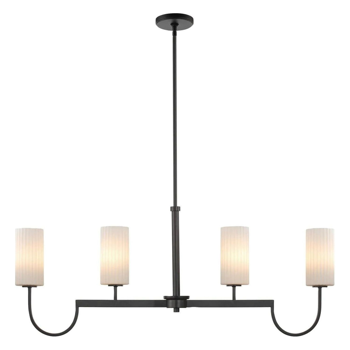 Maxim Lighting - Town and Country Linear Chandelier - 32004SWBK | Montreal Lighting & Hardware