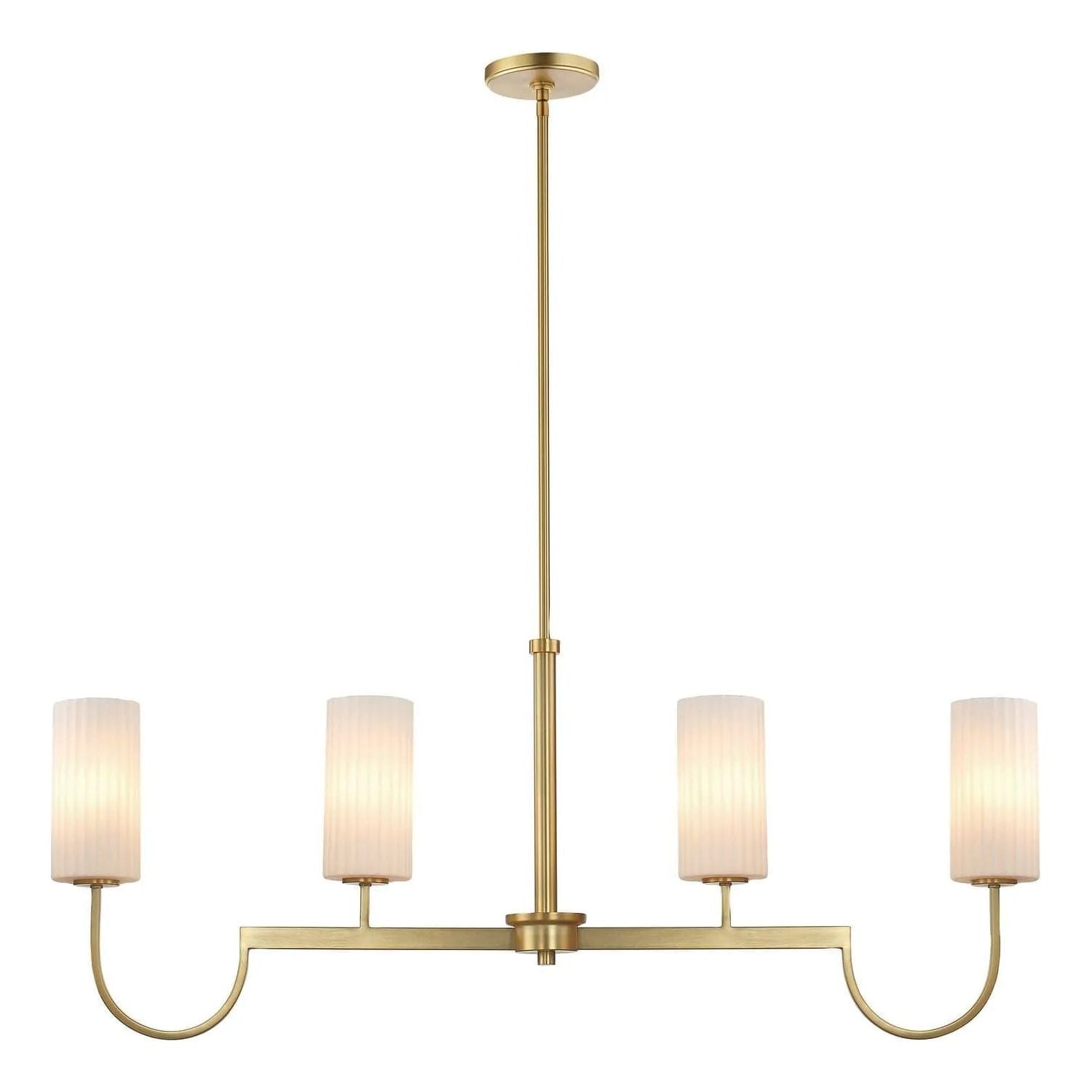 Maxim Lighting - Town and Country Linear Chandelier - 32004SWSBR | Montreal Lighting & Hardware