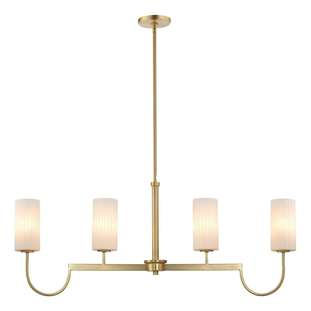 Maxim Lighting - Town and Country Linear Chandelier - 32004SWSBR | Montreal Lighting & Hardware