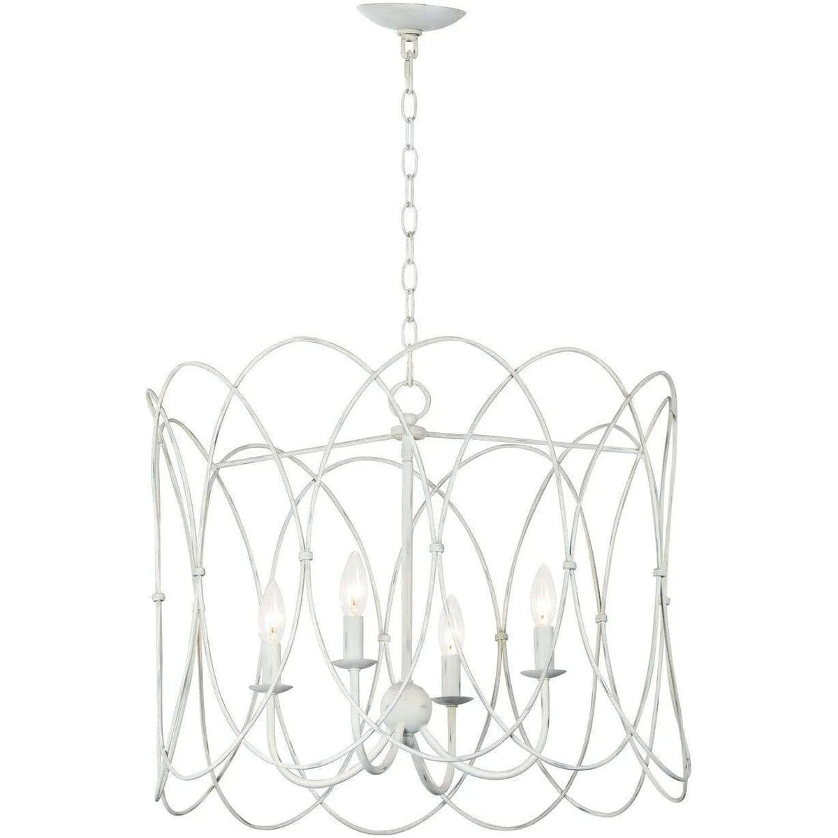 Maxim Lighting - Trellis Chandelier - 27594WWT | Montreal Lighting & Hardware