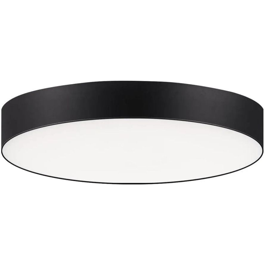 Maxim Lighting - Trim Round LED Flush Mount - 57660WTBK | Montreal Lighting & Hardware