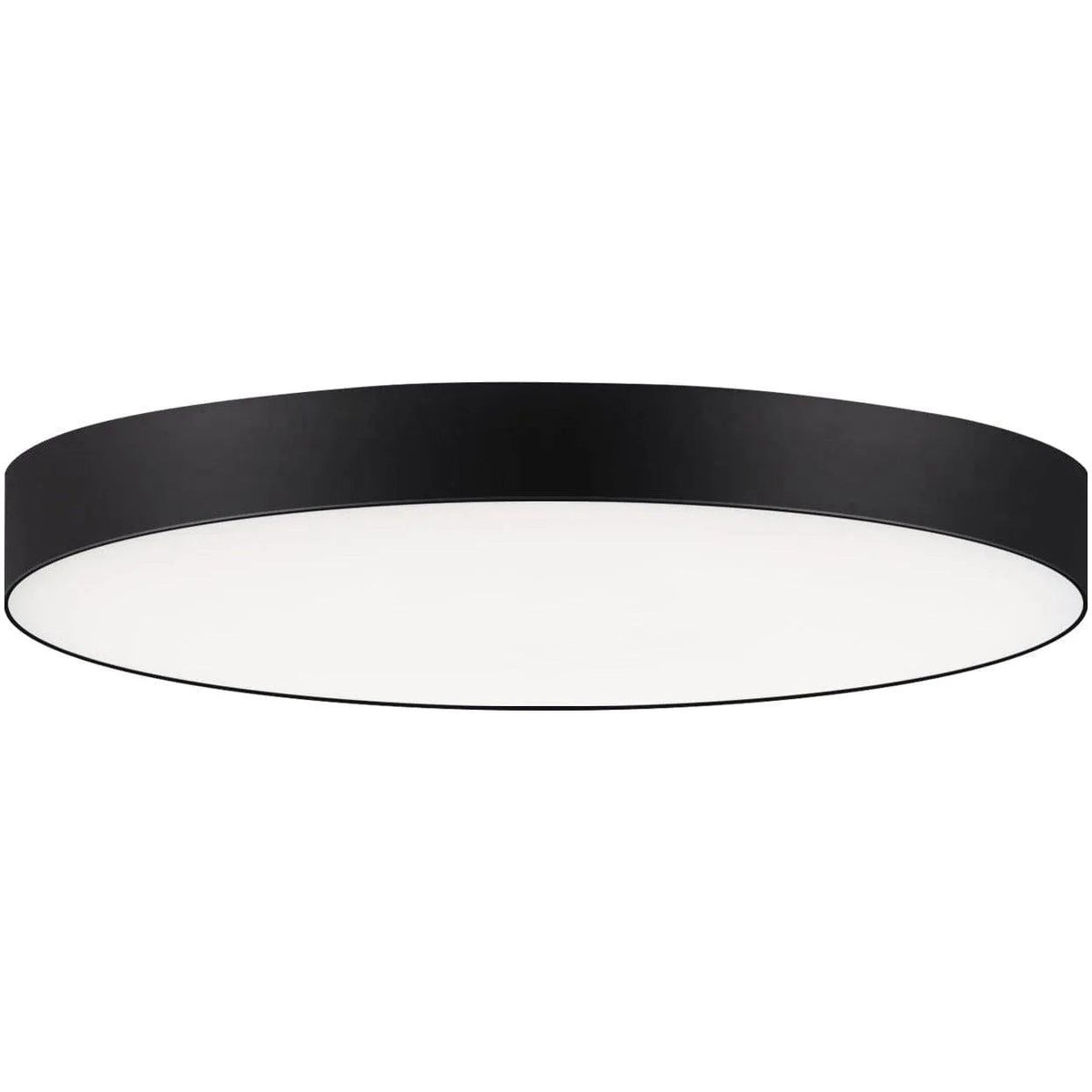 Maxim Lighting - Trim Round LED Flush Mount - 57662WTBK | Montreal Lighting & Hardware