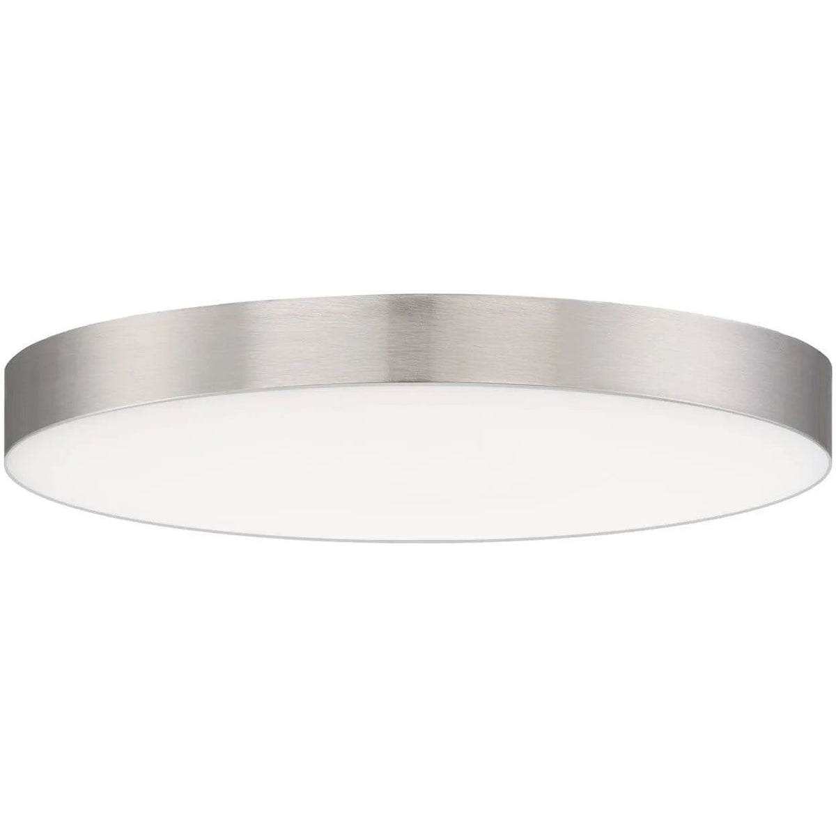 Maxim Lighting - Trim Round LED Flush Mount - 57662WTSN | Montreal Lighting & Hardware