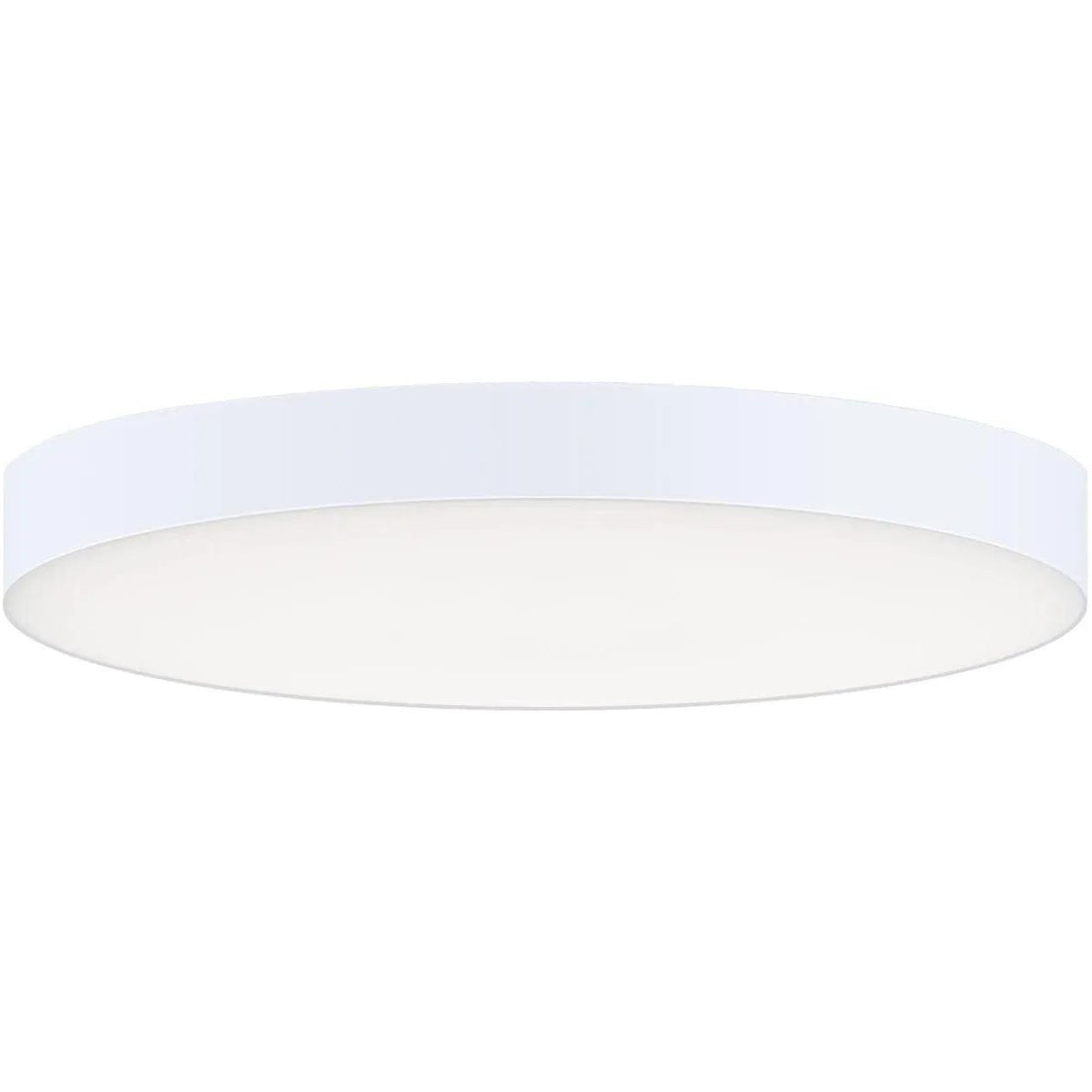 Maxim Lighting - Trim Round LED Flush Mount - 57662WTWT | Montreal Lighting & Hardware