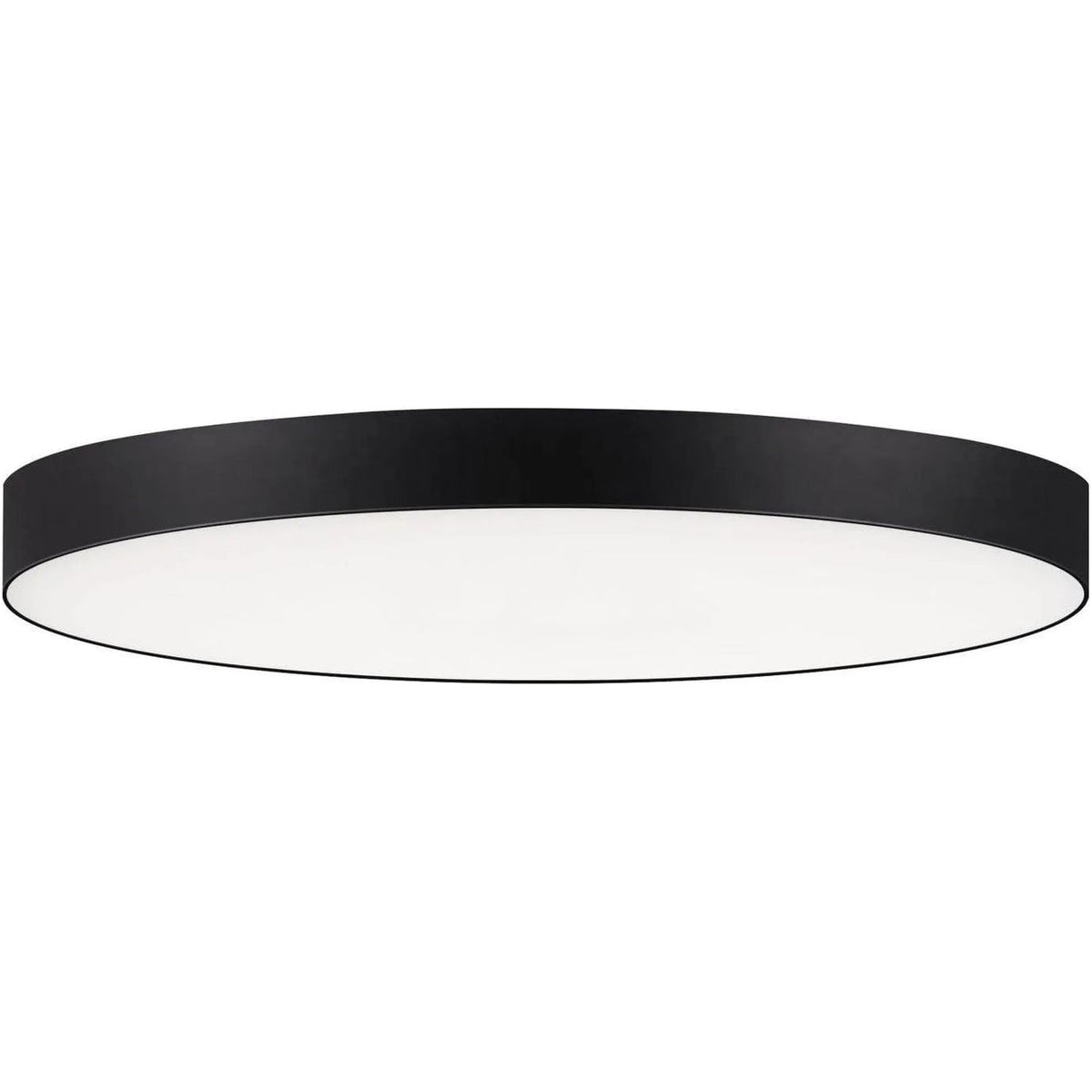 Maxim Lighting - Trim Round LED Flush Mount - 57663WTBK | Montreal Lighting & Hardware