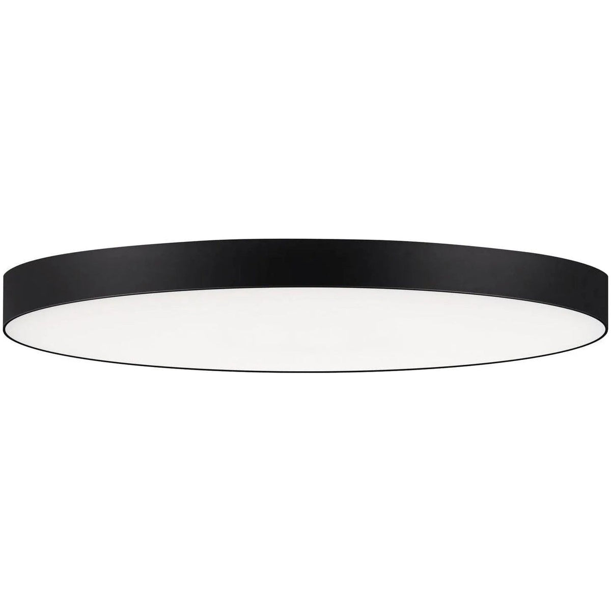 Maxim Lighting - Trim Round LED Flush Mount - 57664WTBK | Montreal Lighting & Hardware