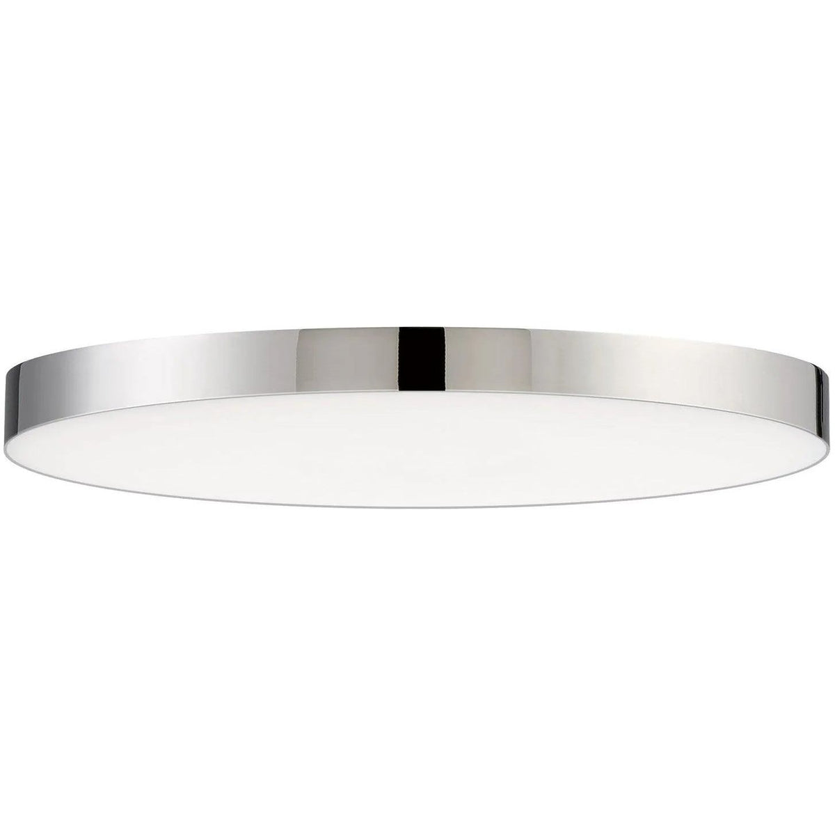 Maxim Lighting - Trim Round LED Flush Mount - 57664WTPC | Montreal Lighting & Hardware