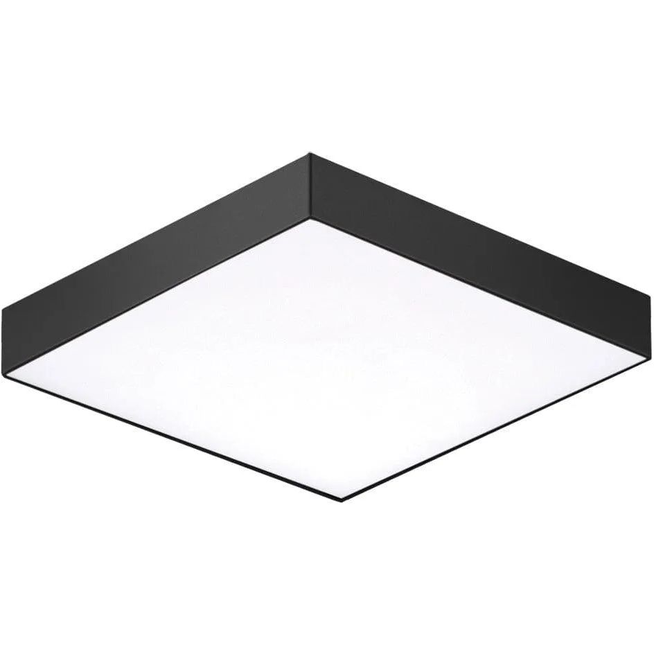 Maxim Lighting - Trim Square LED Flush Mount - 57665WTBK | Montreal Lighting & Hardware