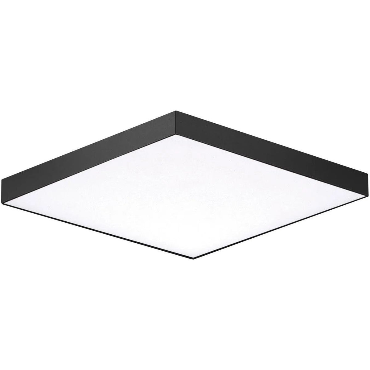 Maxim Lighting - Trim Square LED Flush Mount - 57667WTBK | Montreal Lighting & Hardware