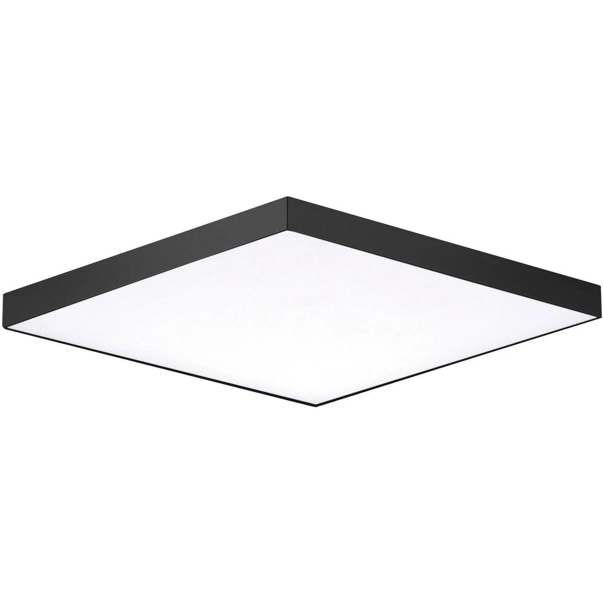 Maxim Lighting - Trim Square LED Flush Mount - 57668WTBK | Montreal Lighting & Hardware