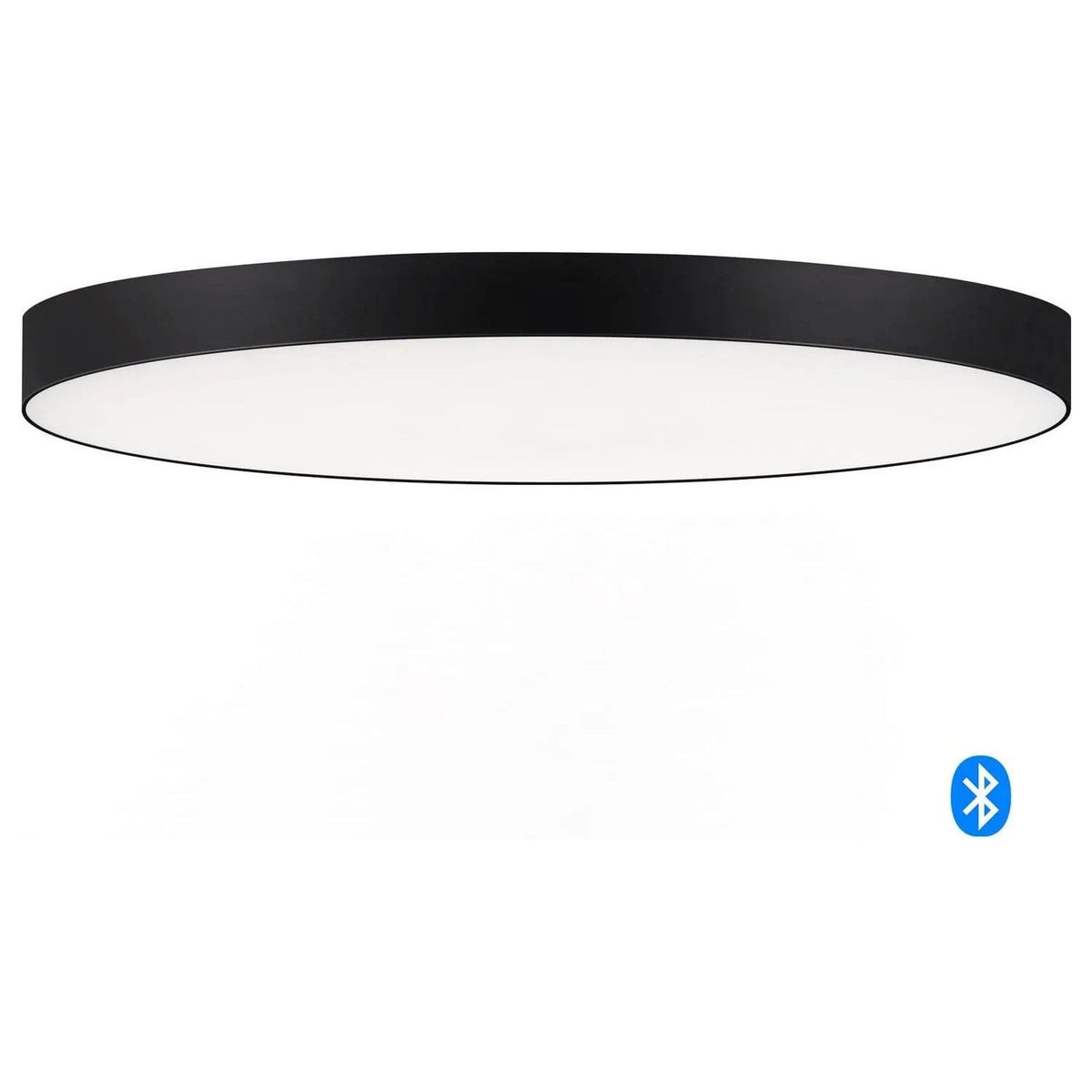 Maxim Lighting - Tuner LED Flush Mount - 67662WTBK | Montreal Lighting & Hardware