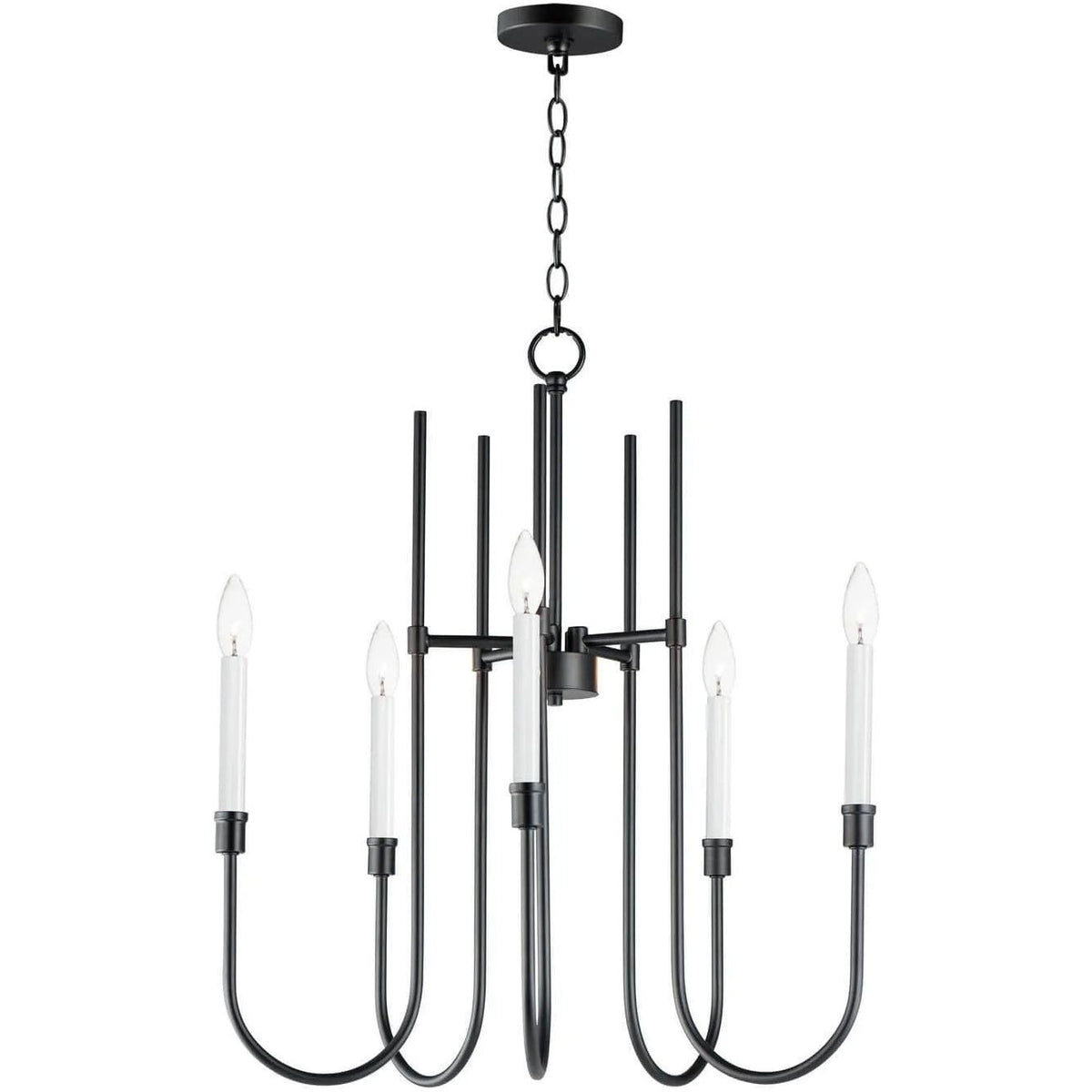 Maxim Lighting - Tux Chandelier - 11285BK | Montreal Lighting & Hardware