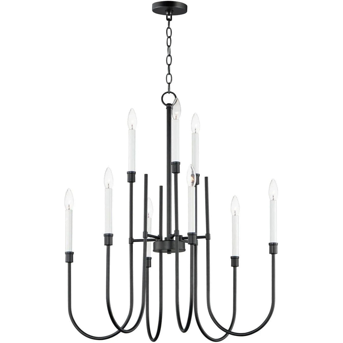 Maxim Lighting - Tux Chandelier - 11289BK | Montreal Lighting & Hardware