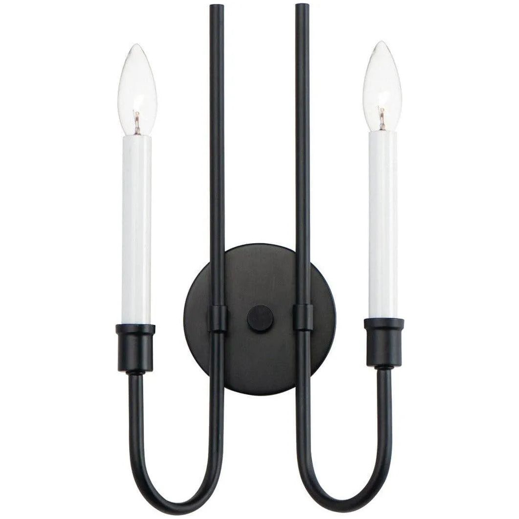 Maxim Lighting - Tux Wall Sconce - 11282BK | Montreal Lighting & Hardware