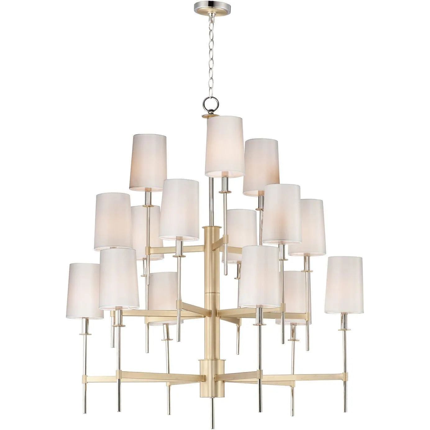 Maxim Lighting - Uptown Chandelier - 32399OFSBRPN | Montreal Lighting & Hardware