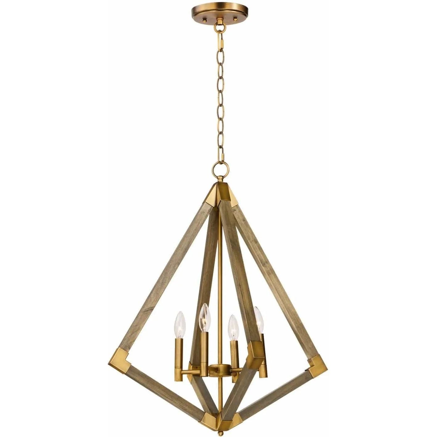 Maxim Lighting - Vector Pendant - 12254WOAB | Montreal Lighting & Hardware