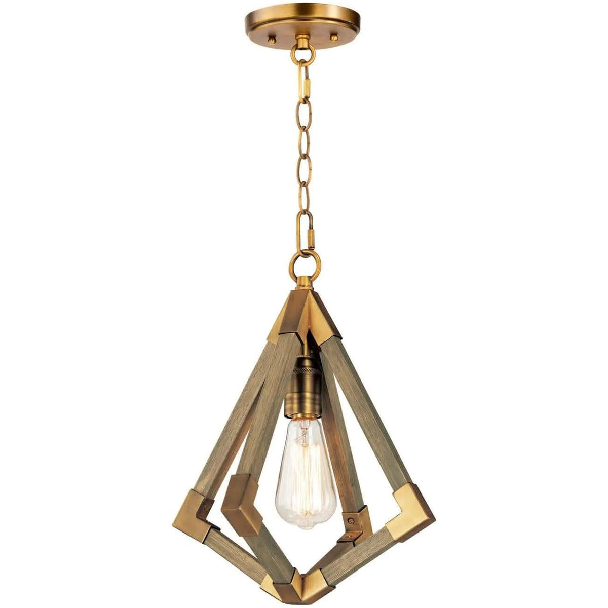 Maxim Lighting - Vector Pendant - 12259WOAB | Montreal Lighting & Hardware