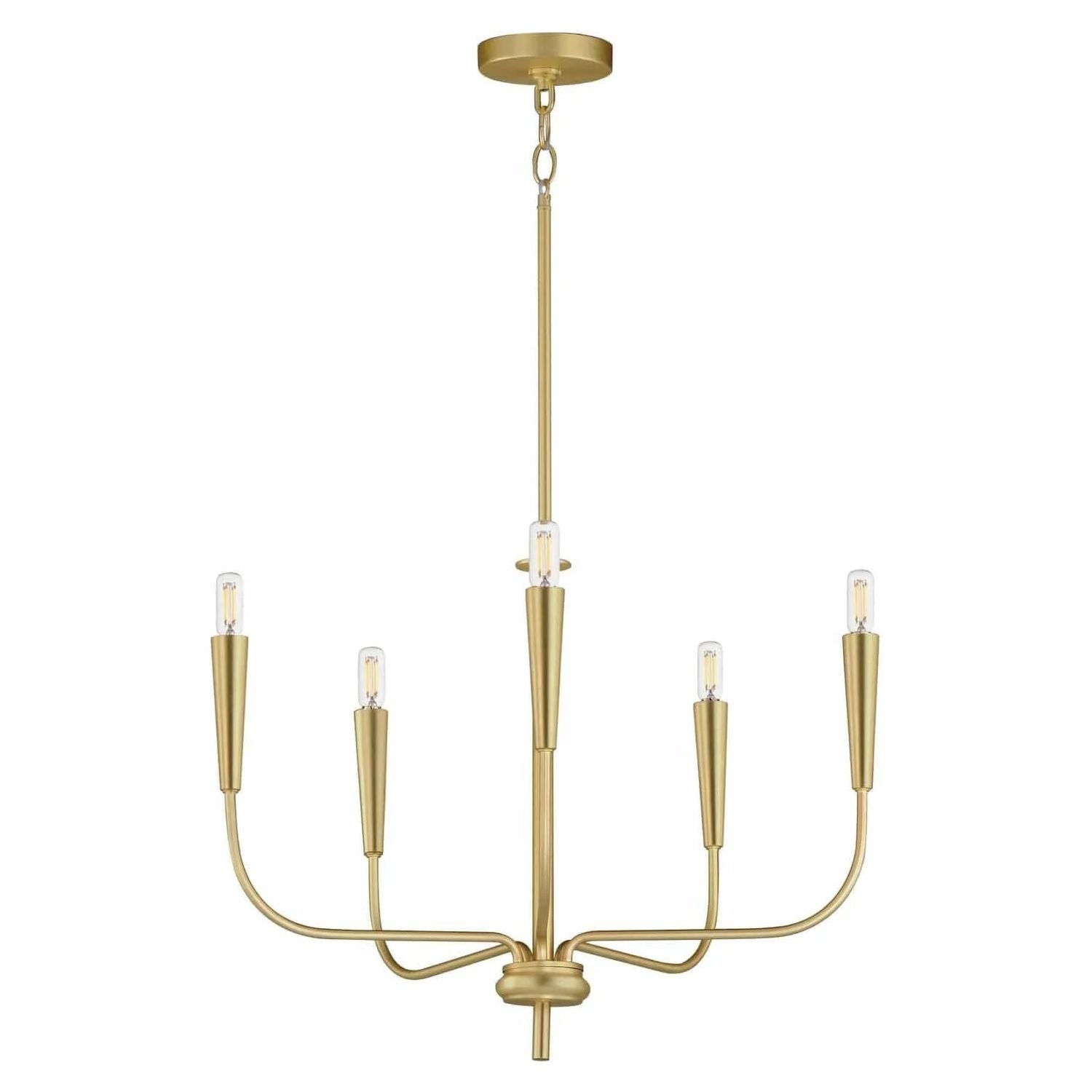 Maxim Lighting - Vela Chandelier - 24815SBR | Montreal Lighting & Hardware