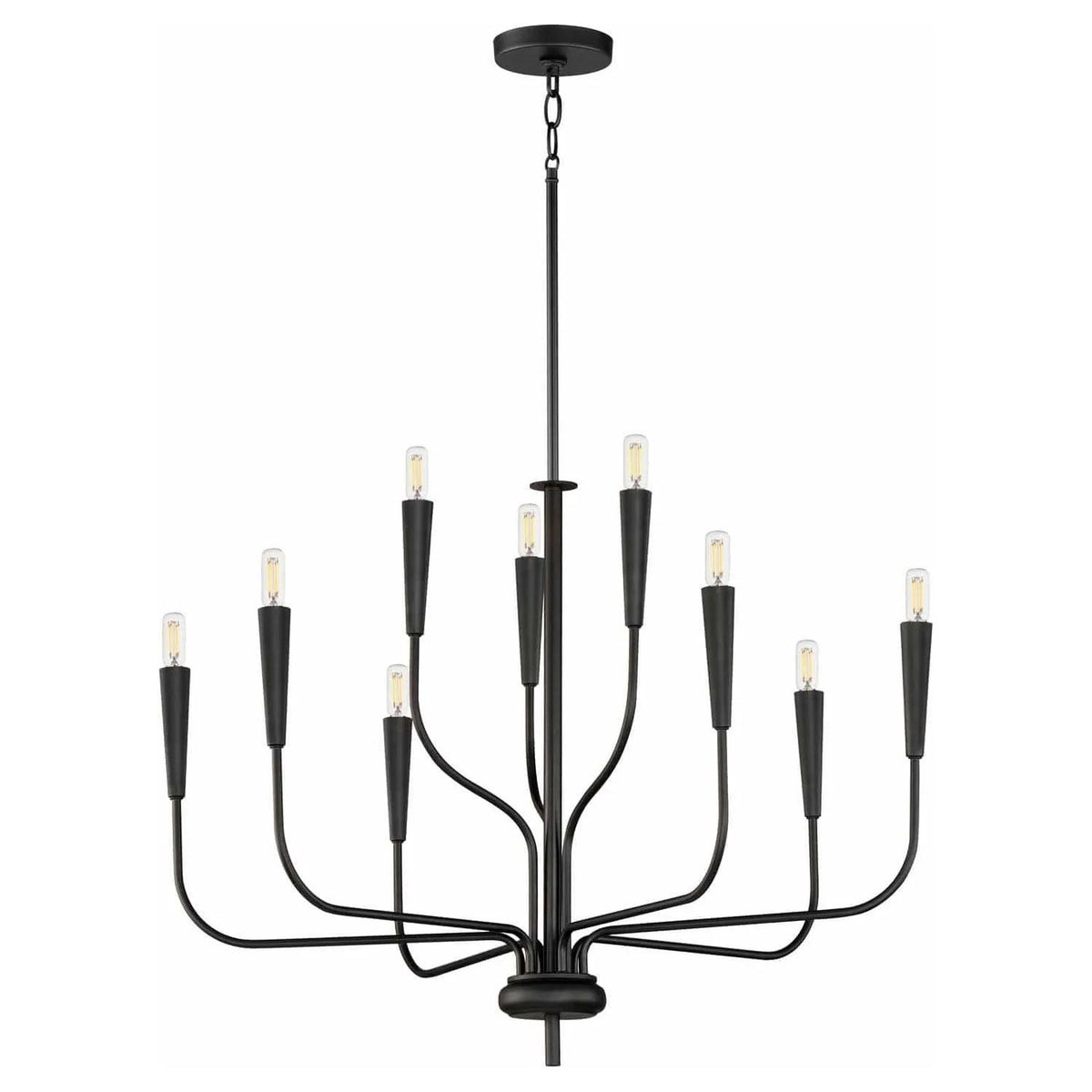 Maxim Lighting - Vela Chandelier - 24819BK | Montreal Lighting & Hardware