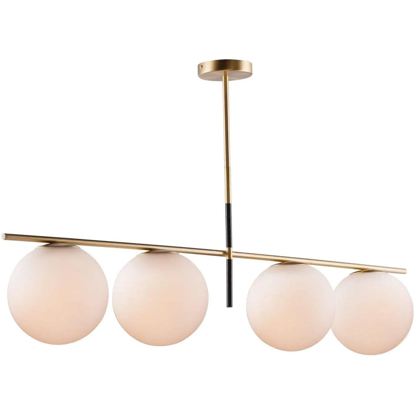 Maxim Lighting - Vesper Linear Pendant - 26036SWSBRBK | Montreal Lighting & Hardware