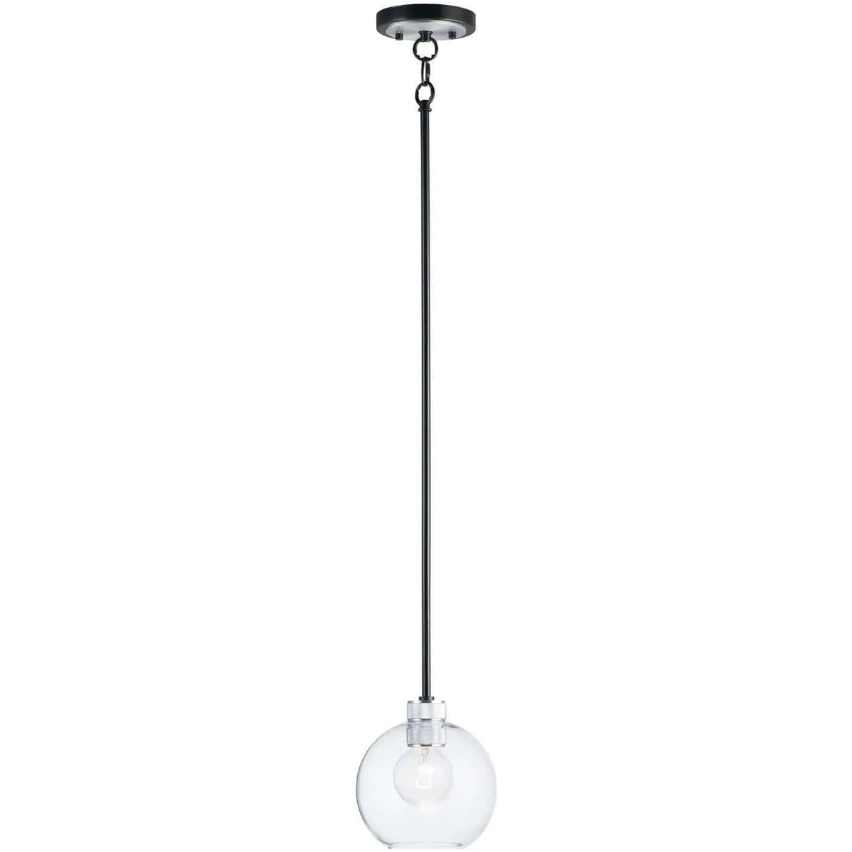 Maxim Lighting - Vessel Mini Pendant - 21619CLBKAL | Montreal Lighting & Hardware