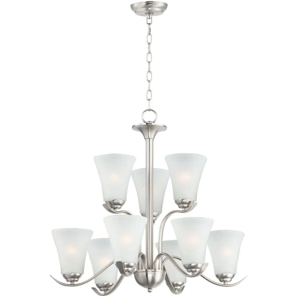 Maxim Lighting - Vital Chandelier - 12076FTSN | Montreal Lighting & Hardware