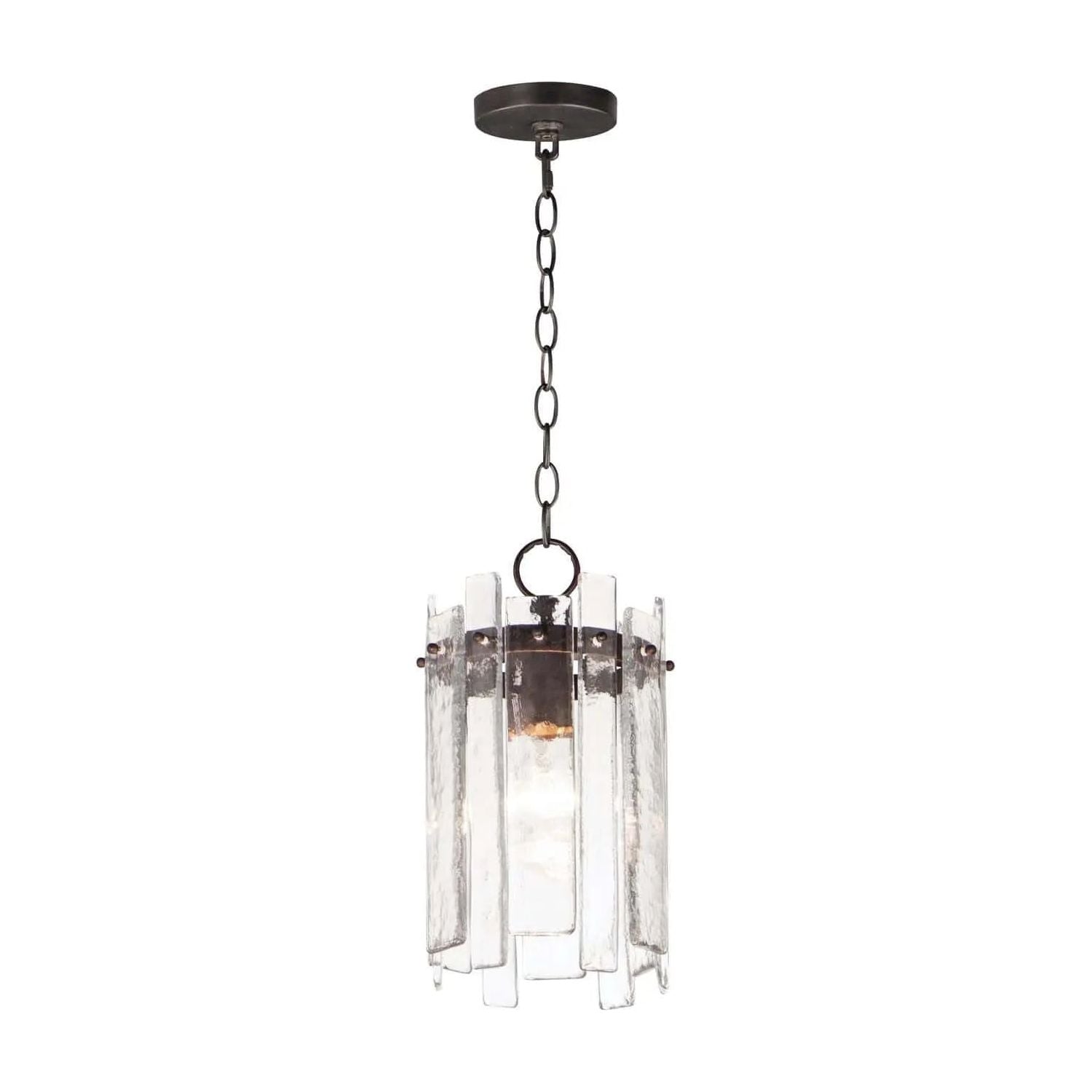 Maxim Lighting - Warren Mini Pendant - 21831AGDBZ | Montreal Lighting & Hardware