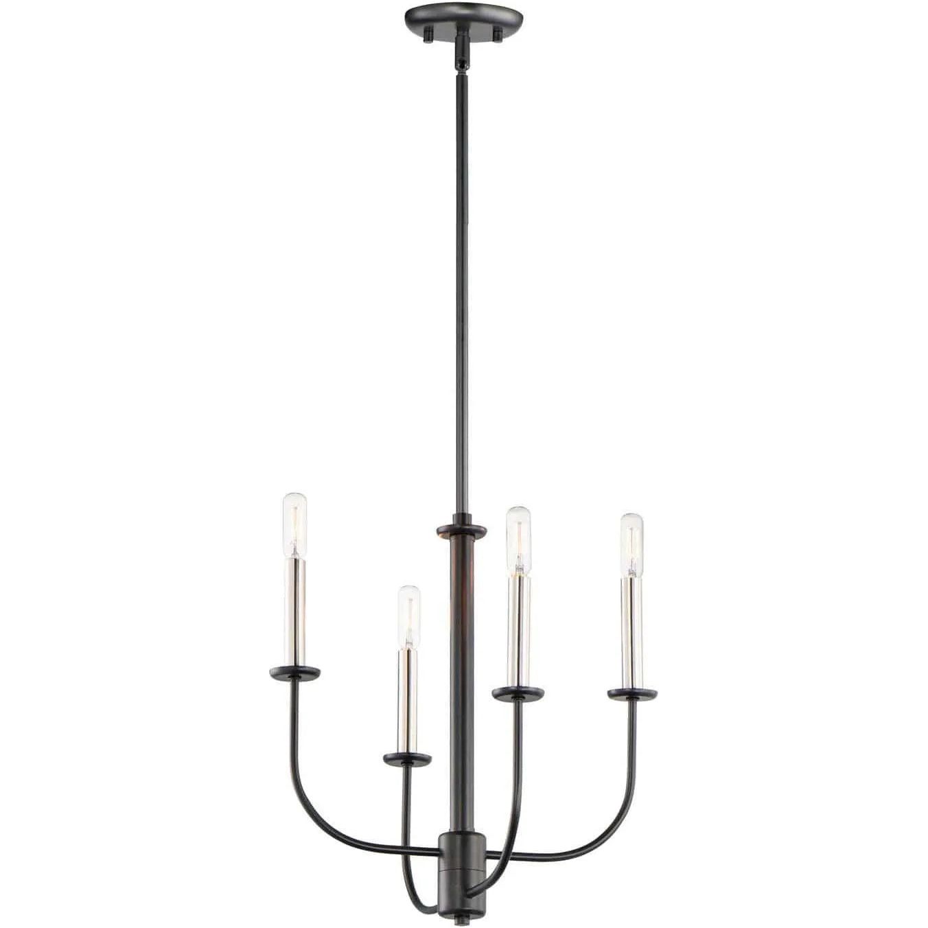 Maxim Lighting - Wesley Chandelier - 10324BKSN | Montreal Lighting & Hardware