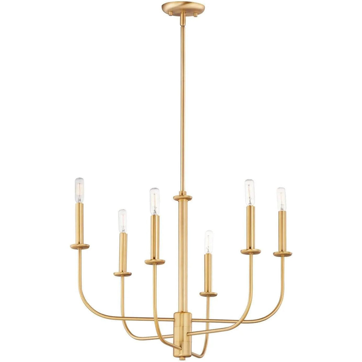 Maxim Lighting - Wesley Chandelier - 10326SBR | Montreal Lighting & Hardware