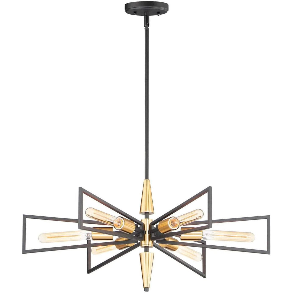 Maxim Lighting - Wings Chandelier - 11656BKSBR | Montreal Lighting & Hardware