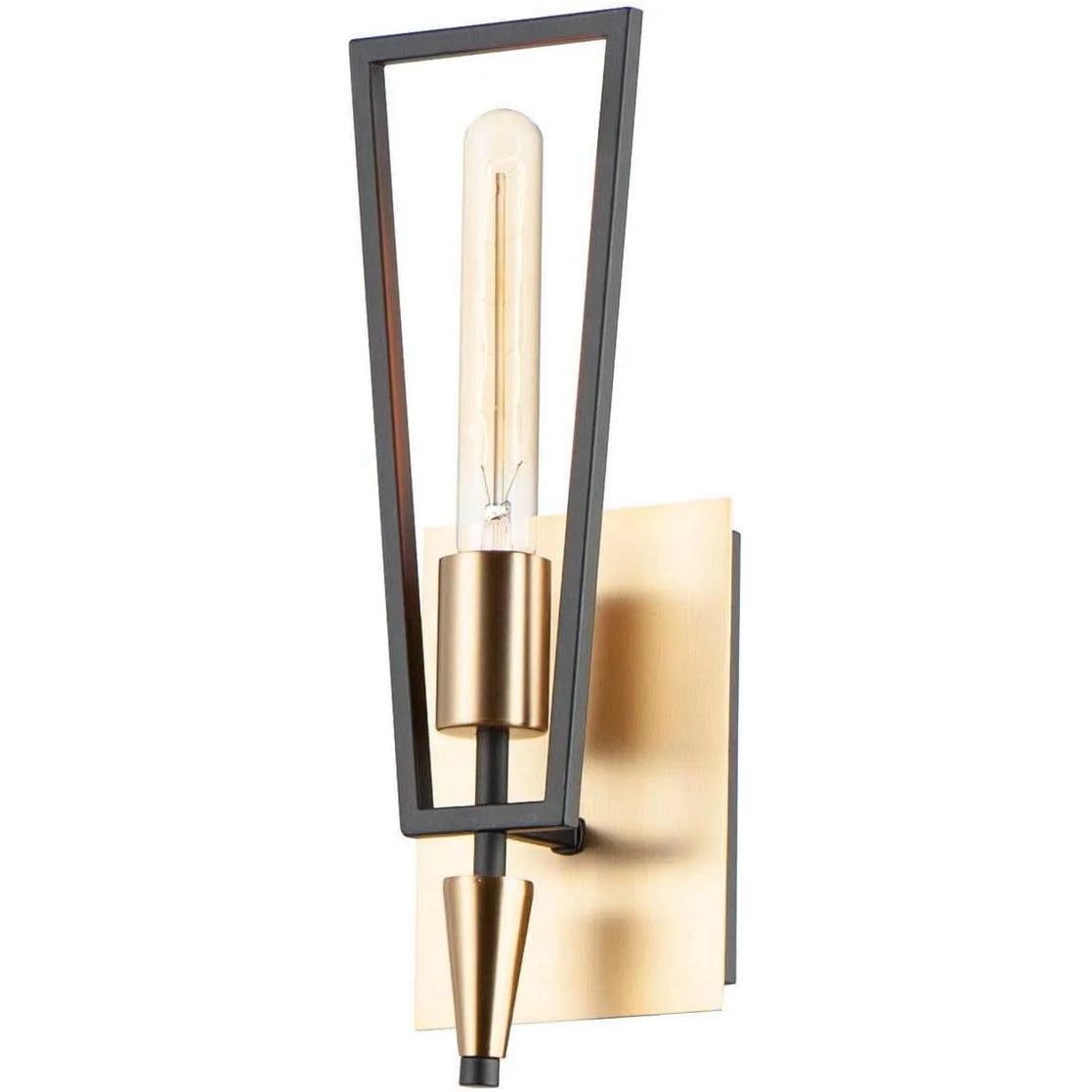 Maxim Lighting - Wings Wall Sconce - 11651BKSBR | Montreal Lighting & Hardware