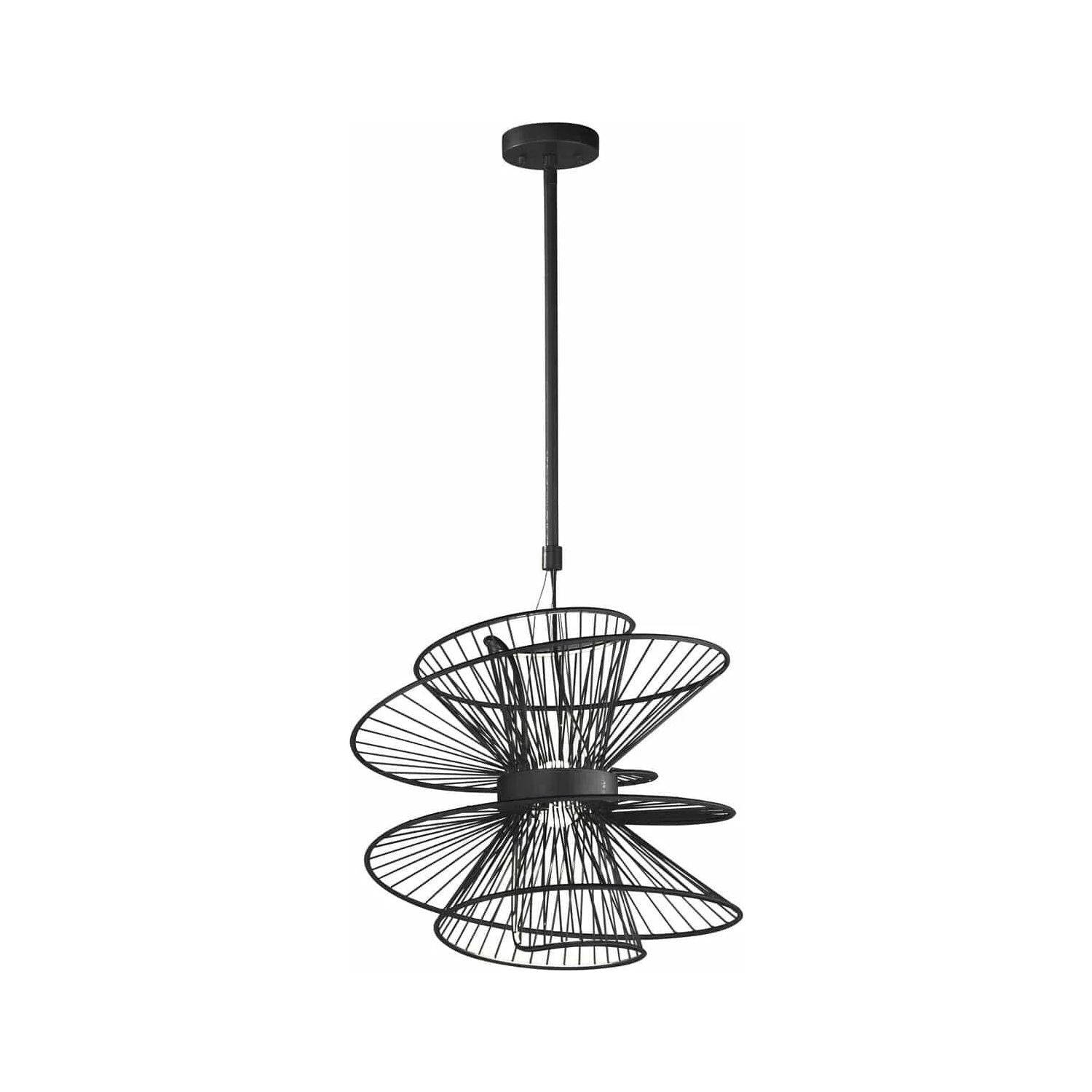 Maxim Lighting - Zeta LED Pendant - 24174BK | Montreal Lighting & Hardware