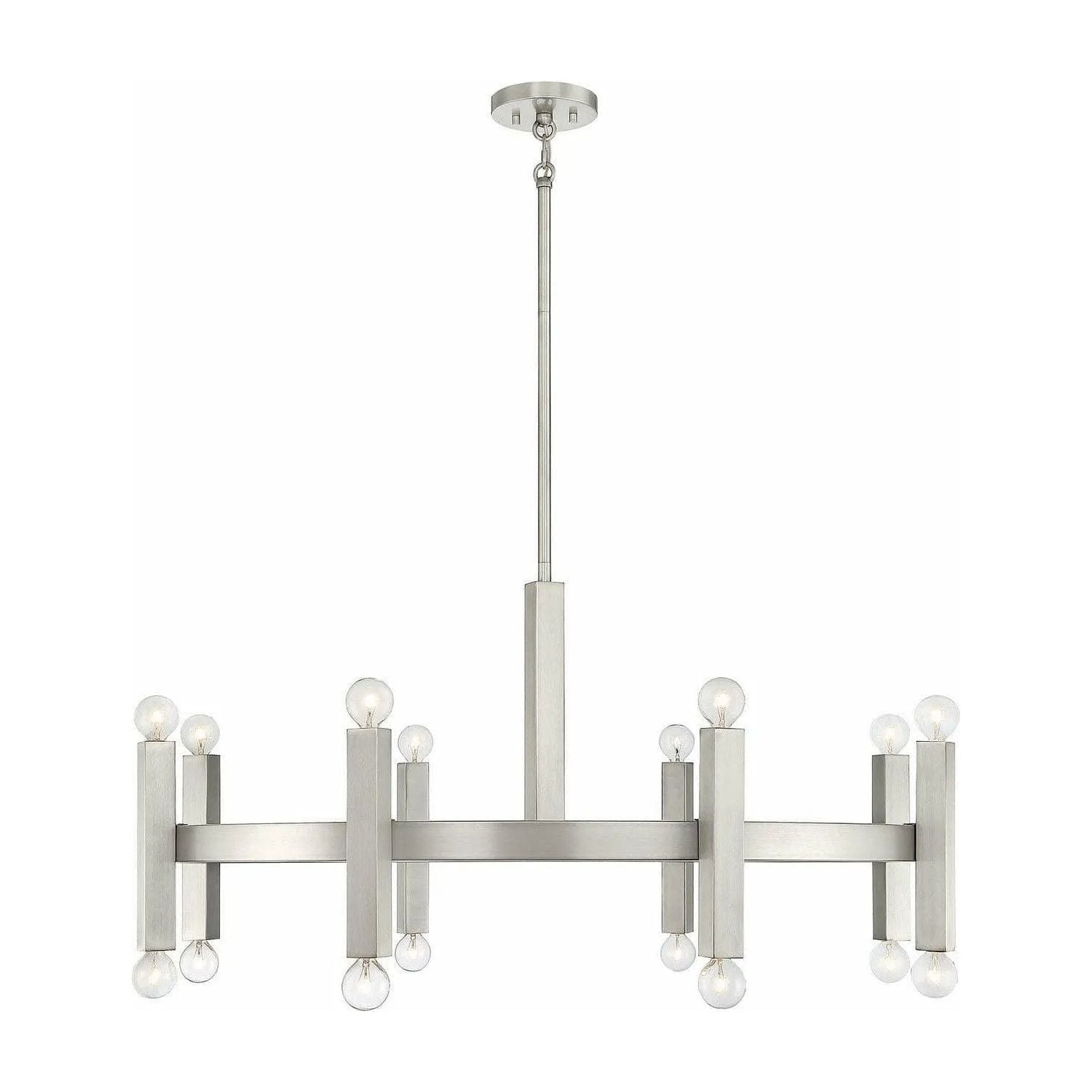 Meridian Lite Trends - Meridian 16 Light Chandelier - M100103BN | Montreal Lighting & Hardware